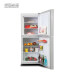 200L Direct Cooling Frameless Glass Panel Colorful Refrigerator